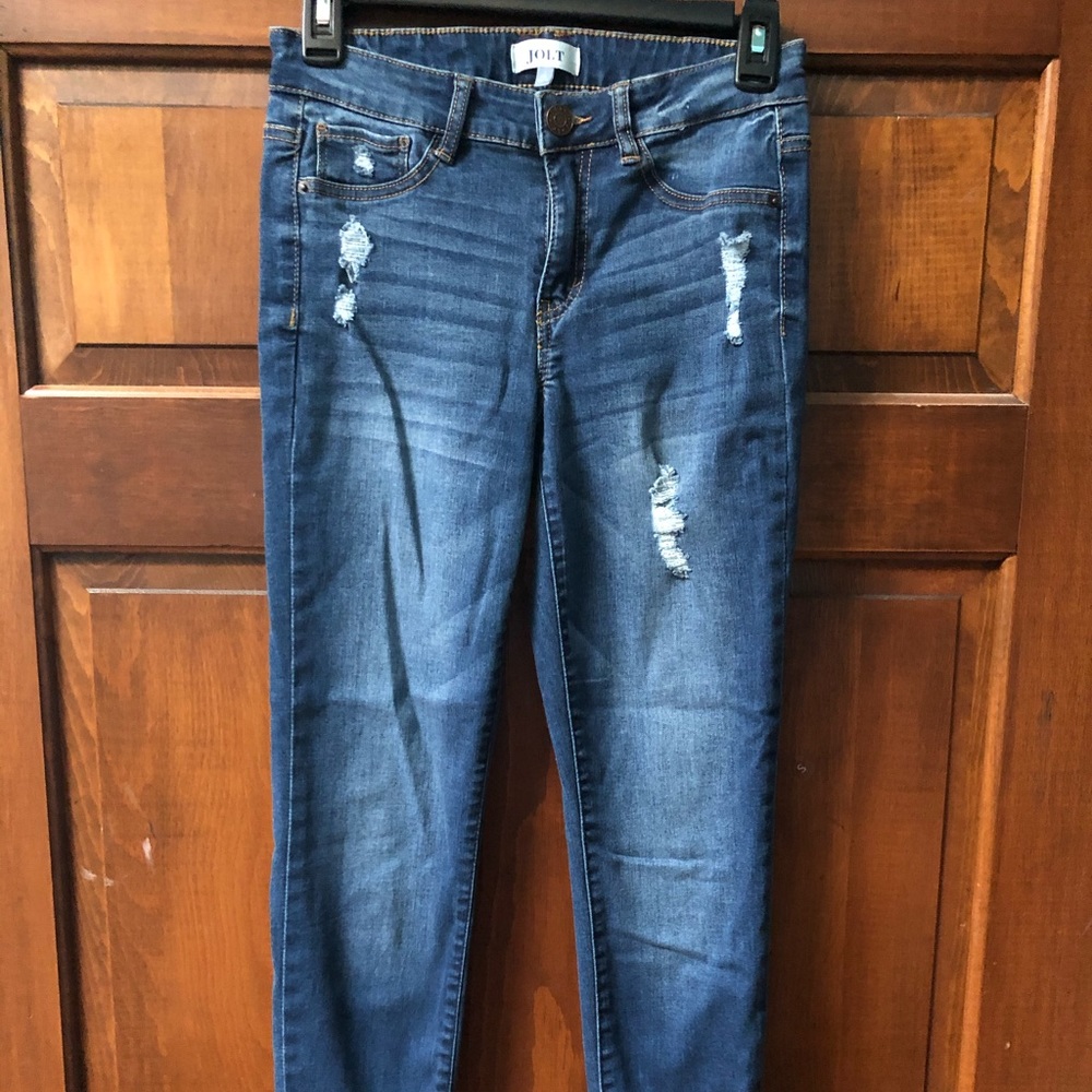 Dark Denim Jolt Skinny Jeans